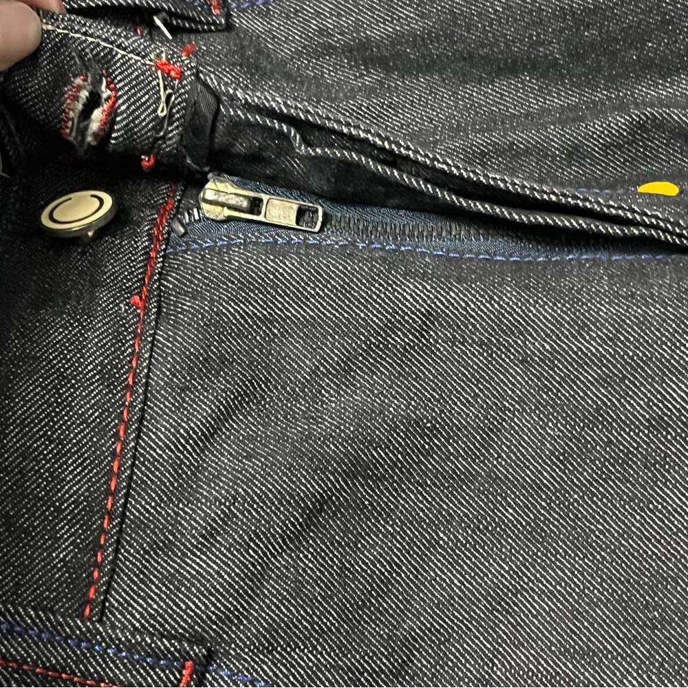 COOGI Vintage straight leg embroidered denim jeans men’s size 38 hip hop - Picture 11 of 14
